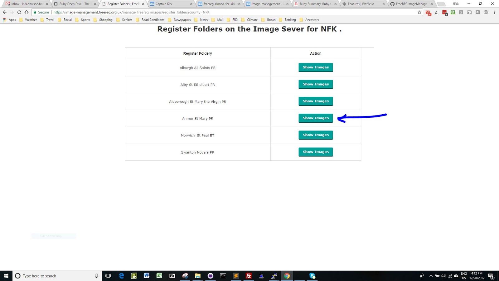 Registers with Images Registers with Images