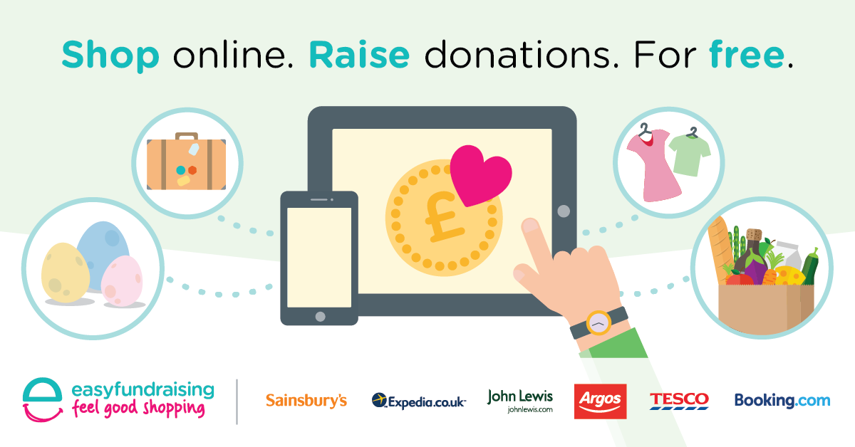Easy Fundraising by shopping online